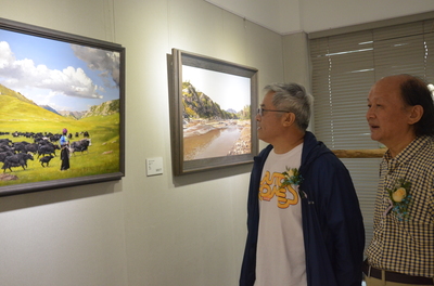 春和景明——庆祝建党100周年教授作品展在河北工艺美术职业学院开幕